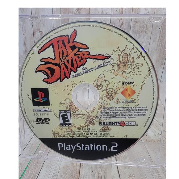 Jak and Daxter The Precursor Legacy & Jak II PlayStation 2 Disc Only - Picture 2 of 5